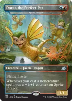 MTG English Dorat, the Perfect Pet NM Foil Ikoria: Lair of Behemoths - Image 1