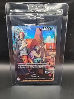 Shanks (2025 PSA Magazine Promo) OP09-001 One Piece Promotion Cards Foil Sealed - Image 1