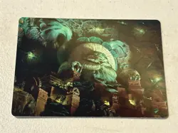 mtg The Mycotyrant, Lost Caverns of Ixalan Art Series card, 35/81 - Image 1