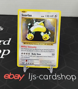 Snorlax XY Black Star Promo XY179 Holo Pokemon Card MP TK - Image 1