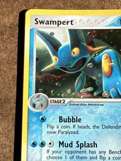 [LP] Swampert 5/17 Holo Rare Pop Series 1 Pokemon Card TCG - Image 4