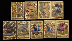 Pokemon Card Gold Foil Lot 2017-2021 Pokemon TCG Golden Lot of 7 - Image 4
