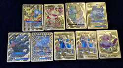 Pokemon Card Gold Foil Lot 2017-2021 Pokemon TCG Golden Lot of 7 - Image 5