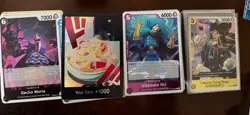 One piece cards bulk lot: 1000 C/UC 46 C&UC/leader, 350 R, 68 SR - Image 4