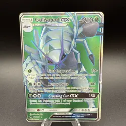 Golisopod GX - 129/147 - Pokemon Burning Shadows Sun Moon Full Art Rare Card MP - Image 1