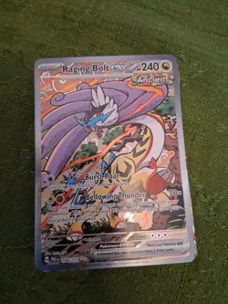 Pokemon TCG Raging Bolt EX Prismatic Evolutions Card 166/131 - Image 1