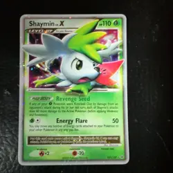Pokemon Trading Card Shaymin LV. X Platinum Collection Rare Holo - Image 1