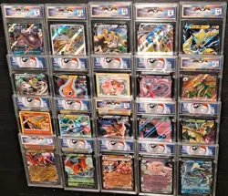 Lot Of Graded Pokemon Cards Slabs - Image 1