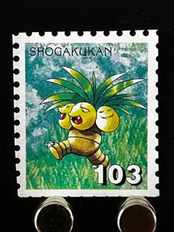 Exeggutor Pkemon Stamp Shogakukan Nintendo Japanese Japan Card TCG Very Rare B - Image 1