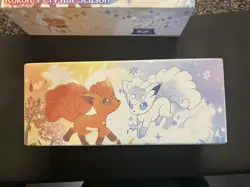 Pokemon Center Trading Card Game Opened Vulpix Box Rokon’s Crystal Season - Image 4