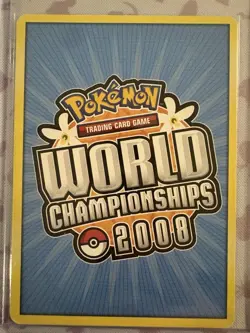 Pokemon ENGLISH Mew Gold Star World Championships 2008 Card 101/101 (READ DESC) - Image 2