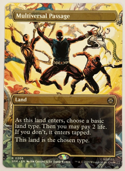 Multiversal Passage 0206 Borderless Regular Marvels Spider-Man - Image 1