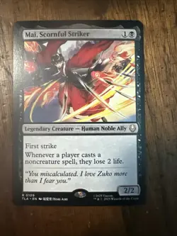 Mai, Scornful Striker Avatar: The Last Airbender Regular - Image 1