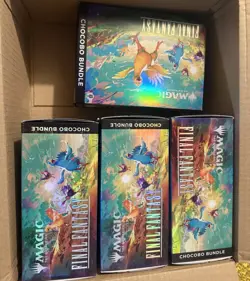 Magic The Gathering Final Fantasy Chocobo Bundle Box - Brand New X4 - Image 1