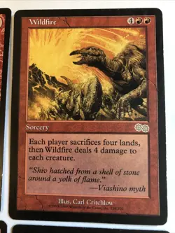 Wildfire X4 Urza’s Saga/ Modern Masters Ex Cond See Pics Front Back - Image 2