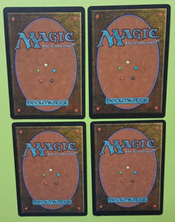 Magic the Gathering MTG Urza's Saga WORN POWERSTONE X 4 LP/EX U 1998! - Image 3