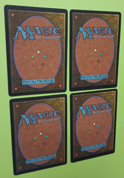 Magic the Gathering MTG Urza's Saga WORN POWERSTONE X 4 LP/EX U 1998! - Image 4