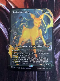 Enduring Vitality (Showcase) Duskmourn: House of Horror Foil - Image 1