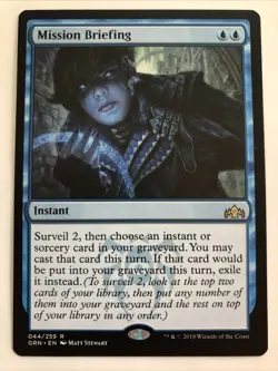 MTG Guilds of Ravnica Mission Briefing 044/259 NM Rare - Image 1