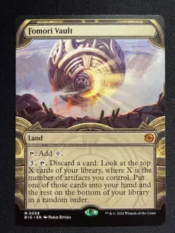 Fomori Vault - Showcase - NM - Outlaws of Thunder Junction Big Score MtG - Image 1