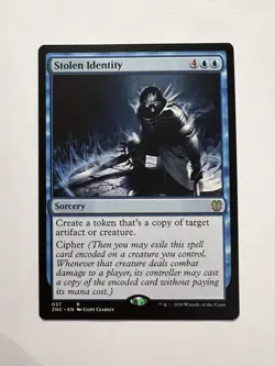Stolen Identity - MTG Zendikar Rising Commander - NM - Image 1