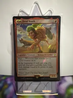 Gau, Feral Youth (Surge Foil) Commander: Final Fantasy Foil - Image 1