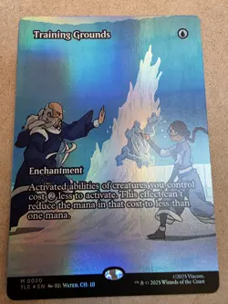 Training Grounds - #20 Foil (Borderless) Avatar: The Last Airbender - Mtg - Image 1