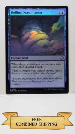 Roiling Dragonstorm Tarkir: Dragonstorm Foil - Image 1