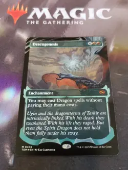 Mtg. Dracogenesis. Foil Showcase. Tarkir Dragonstorm. Pack Fresh - Image 1