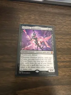 MTG: Gwenom, Remorseless #56 M Normal NM Marvel's Spider-Man - Image 1