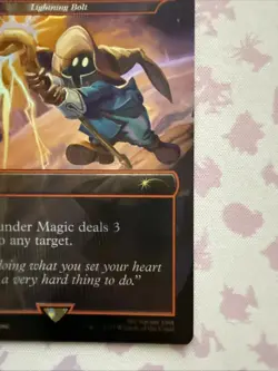 MTG Vivi's Thunder Magic (Rainbow Foil) Secret Lair x Final Fantasy 1871 FFIX - Image 4