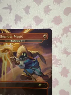 MTG Vivi's Thunder Magic (Rainbow Foil) Secret Lair x Final Fantasy 1871 FFIX - Image 5