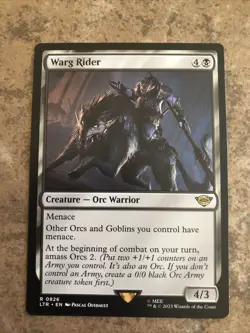 warg rider mtg Orc Warrior 826 Regular - Image 1