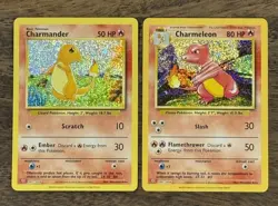Charmander 001/034 + Charmeleon 002/034 CLC 🔥 Classic Collection NM Pokemon TCG - Image 1