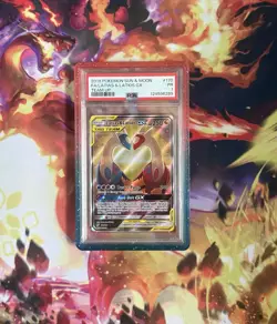 2019 Pokemon Sun & Moon Team Up 170/181 Latias & Latios GX Alternate Art PSA 1 - Image 1