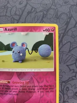 Pokemon: Azurill #146/236 Reverse Holo Sun & Moon Cosmic Eclipse 2019 - NM - G79 - Image 4