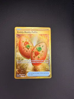 Buddy-Buddy Poffin 223/167 - Hyper Rare GOLD - Twilight Masquerade - Pokemon TCG - Image 1