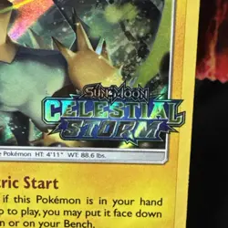 Manectric SM130- STAFF Holo Promo STAMPED - S&M: Celestial Storm - Pokemon TCG - Image 3