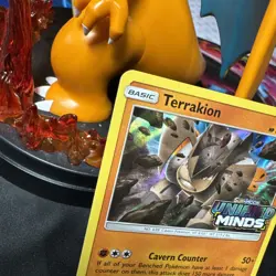 Terrakion SM 205 Holo Promo STAMPED - Sun & Moon: Unified Minds - Pokemon TCG - Image 2