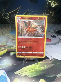Pokemon TCG Charizard Pokemon GO 010/078 Reverse Holo Rare - Image 2