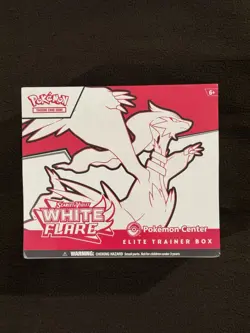 Pokemon TCG White Flare Pokemon Center Exclusive ETB FACTORY SEALED - Image 1