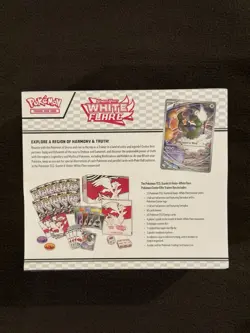 Pokemon TCG White Flare Pokemon Center Exclusive ETB FACTORY SEALED - Image 2