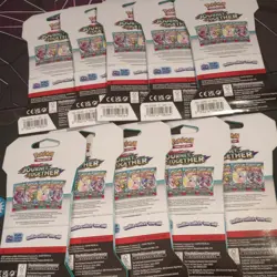 Pokemon Scarlet & Violet Journey Together Sleeved Booster Pack - Lot of 10 - Image 2