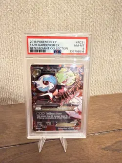 Pokemon TCG M Gardevoir EX Full Art RC31-32 Radiant Collection PSA 8 NM MT - Image 1
