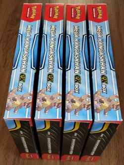 Lot of 4 - Pokemon TCG Mega Kangaskhan ex Collection Boxes - Factory Sealed - Image 3