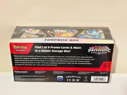 Pokemon Prismatic Evolutions Surprise Box New Sealed in Hand - Image 3