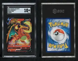 Charizard V Korean Pokemon Sword & Shield Star Birth (s9) SGC 10 GEM - Image 3