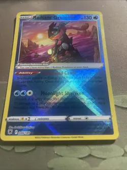 Pokemon TCG Radiant Greninja 046/189 Sword & Shield Astral Radiance Nm/M - Image 3