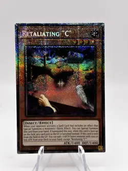 Retaliating "C" MP25-EN027 Starlight Rare 1st Ed Yugioh! NM - Image 1