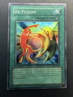 Yugioh De-Fusion LON-097 Super Rare 1st Edition NA English LP - Image 1